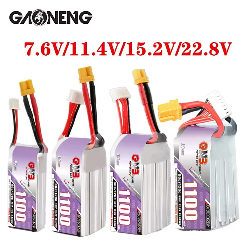 Fpv Drone Battery - GNB 1100mAh 2S 3S 4S 6S