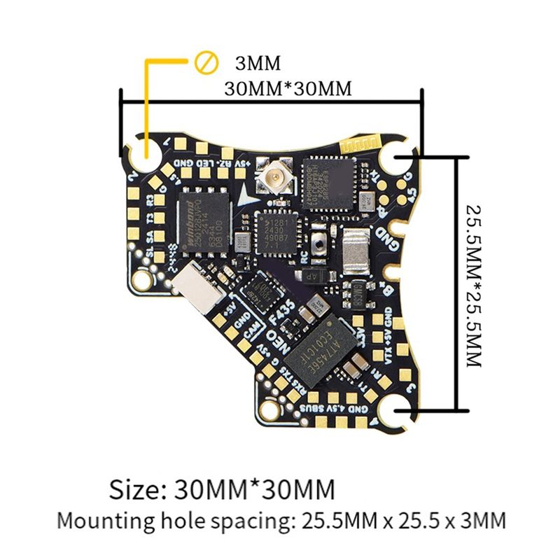 FBIL-F435 NEO 1S AIO Flight Co – Fpv Drone Esc Bewertung und Preis
