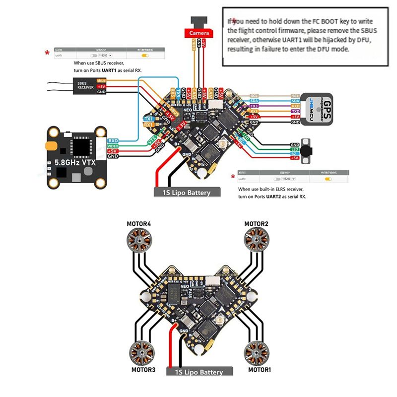 FBIL-F435 NEO 1S AIO Flight Co – Fpv Drone Esc Bewertung und Preis
