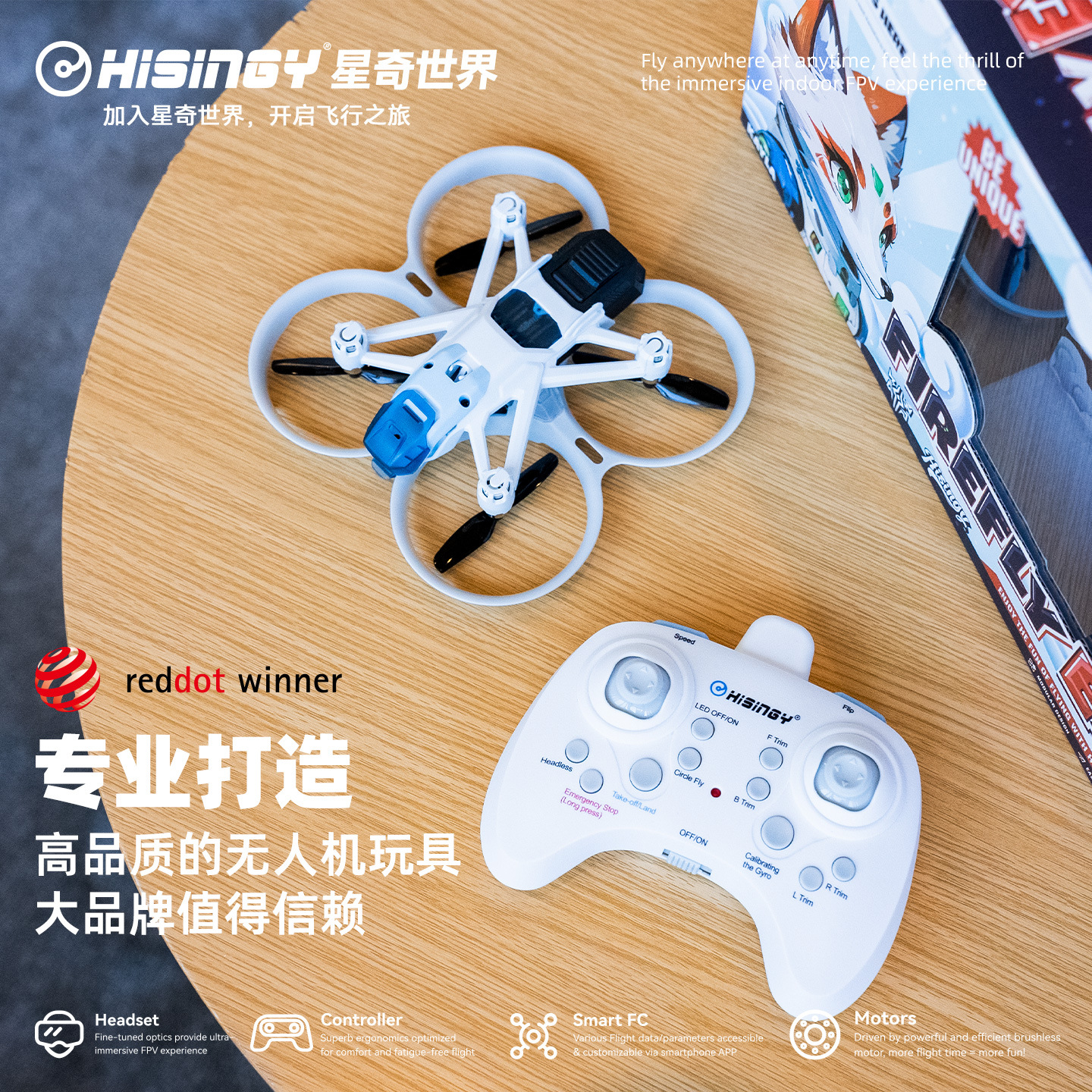 Hisingy Firefly-EX model Begin – Fpv Drone Charger Bewertung und Preis
