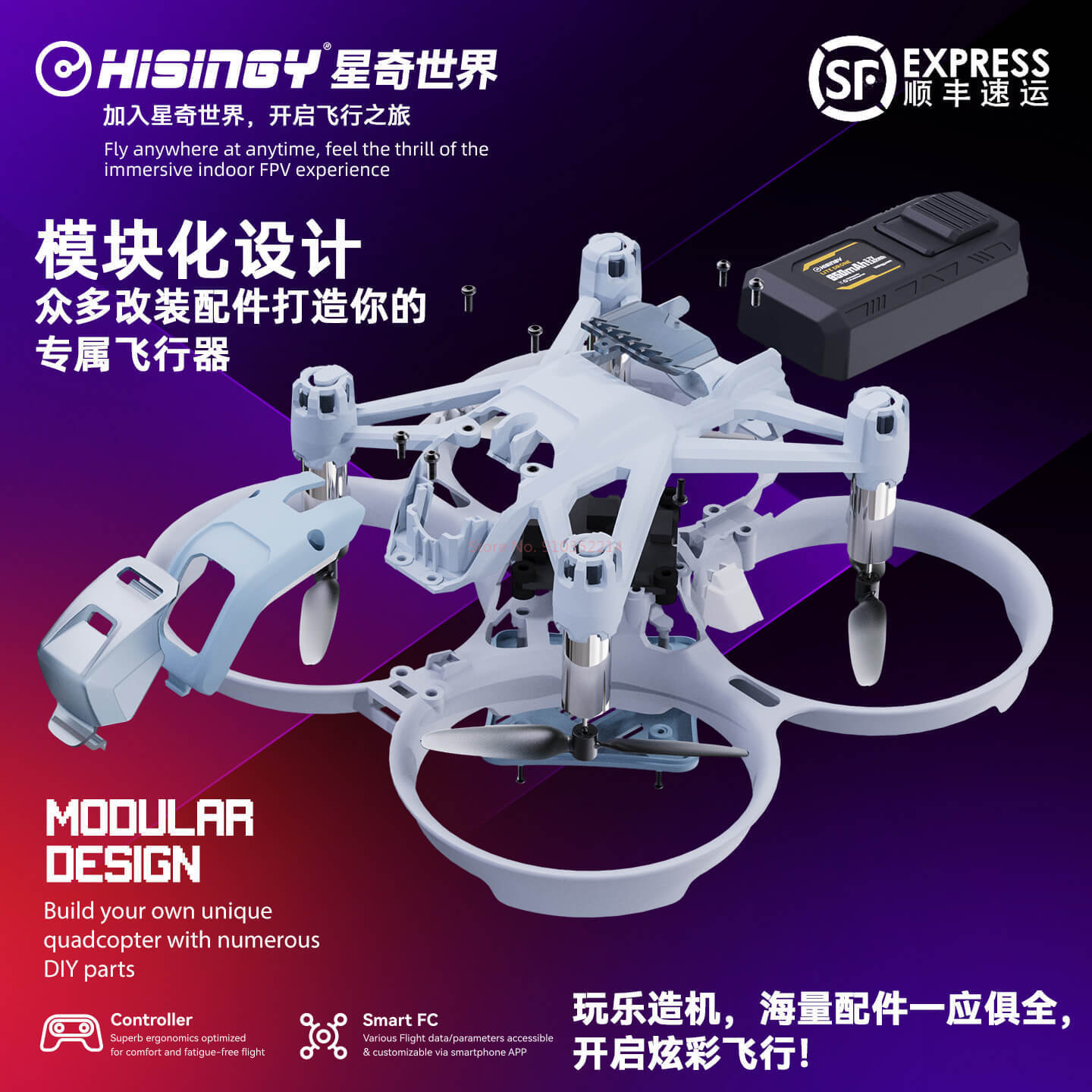 Hisingy Firefly-EX model Begin – Fpv Drone Charger Bewertung und Preis