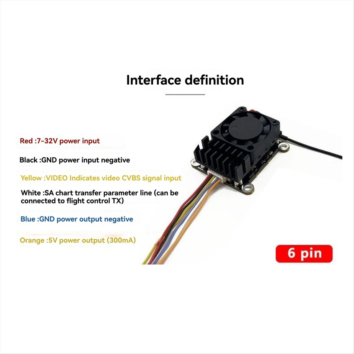 5.8G 2W VTX 2000mW FPV Video T – Fpv Drone Vtx Bewertung und Preis