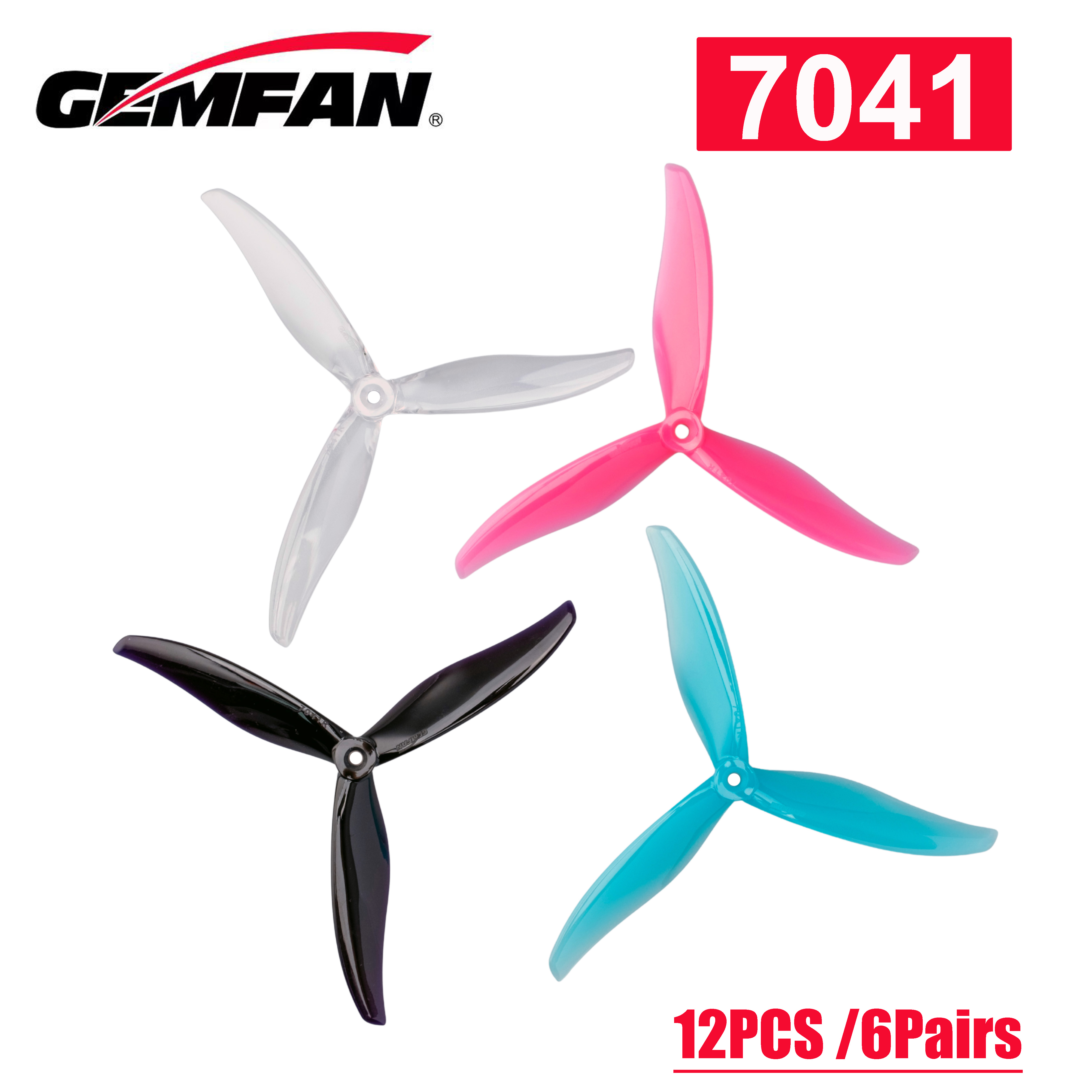 NEW12PCS /6Pairs Gemfan Flash  – Fpv Drone Motor Bewertung und Preis