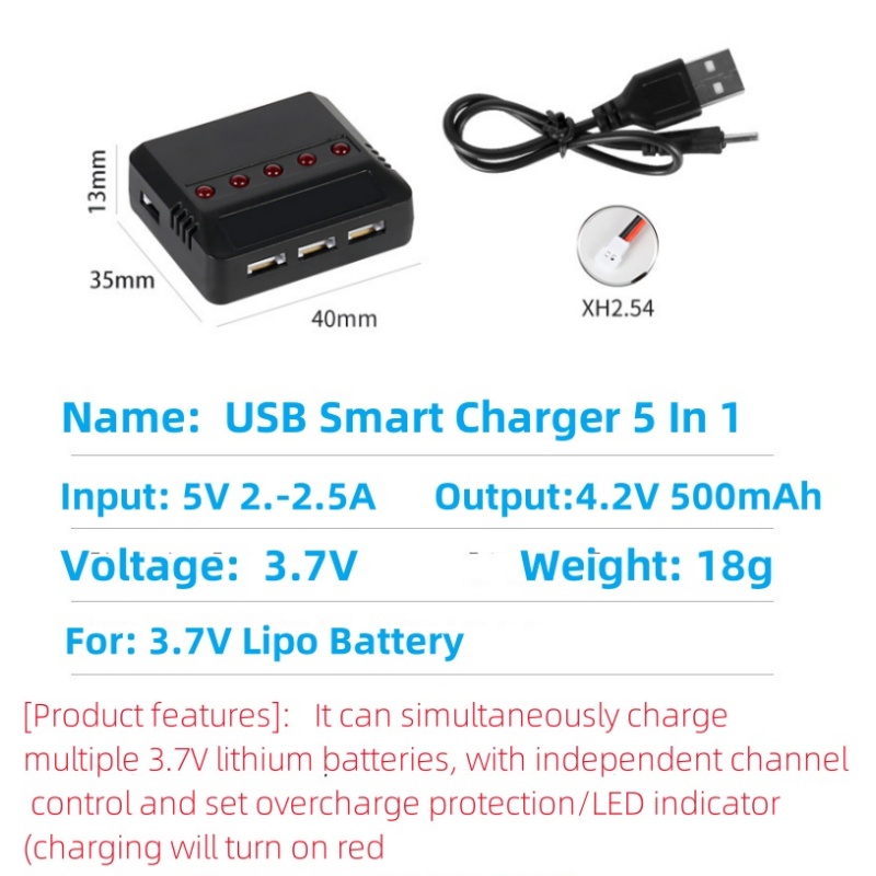 Syma X5HW X5HC X5C X5SW 3.7V 5 – Fpv Drone Charger Bewertung und Preis