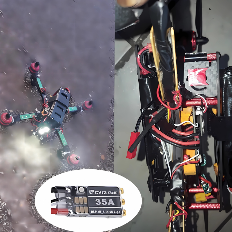 Cyclone 35A BLHeli_S ESC - Hig – Fpv Drone Esc Bewertung und Preis