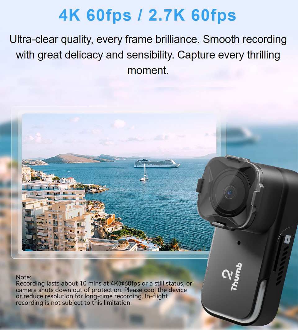 New Version RunCam Thumb 2 4K  – Fpv Drone Camera Bewertung und Preis