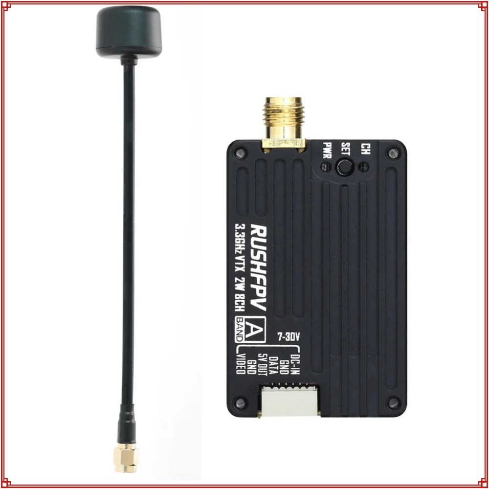 2026 New RUSHFPV 3.3G 2W VTX T – Fpv Drone Receiver Bewertung und Preis