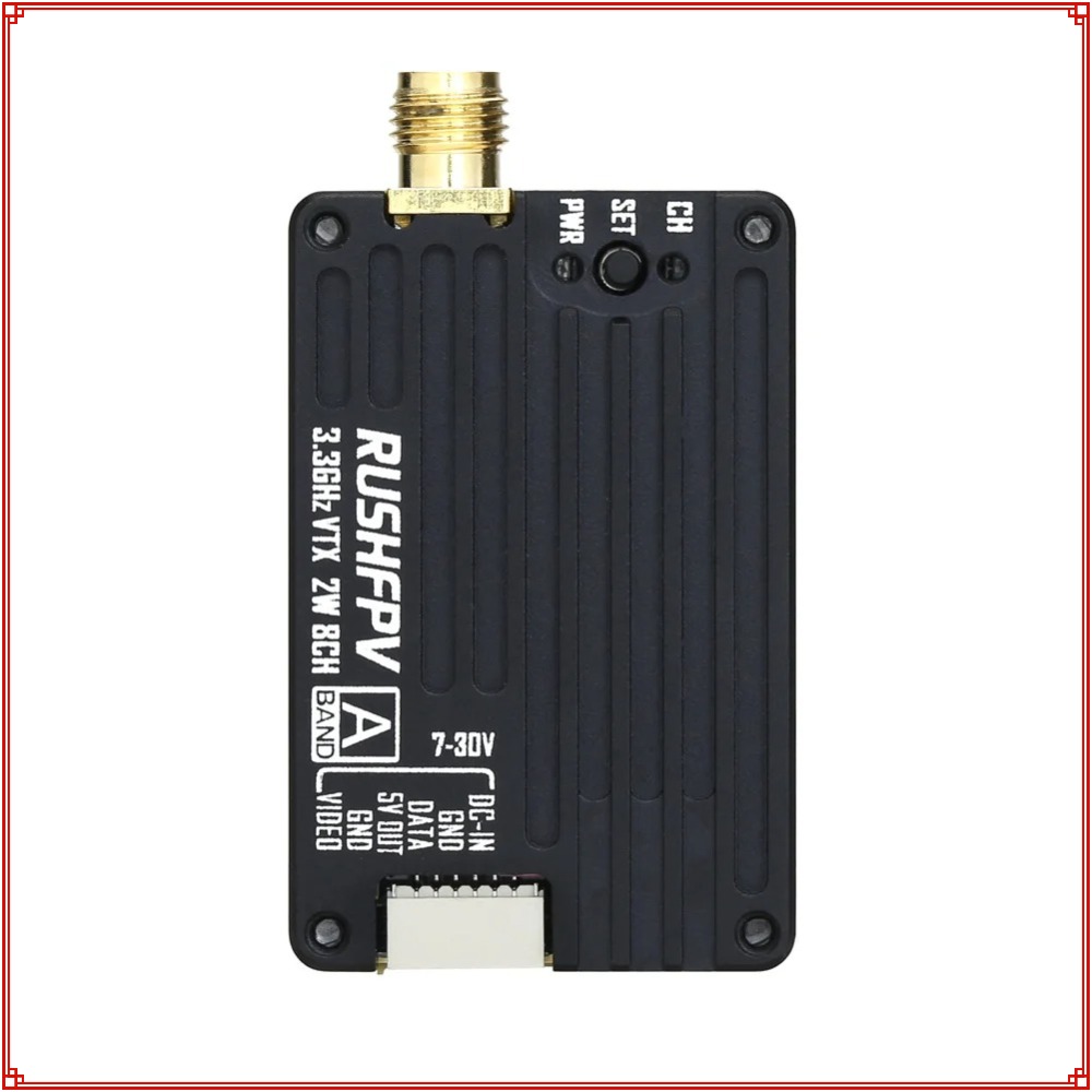 2026 New RUSHFPV 3.3G 2W VTX T – Fpv Drone Receiver Bewertung und Preis