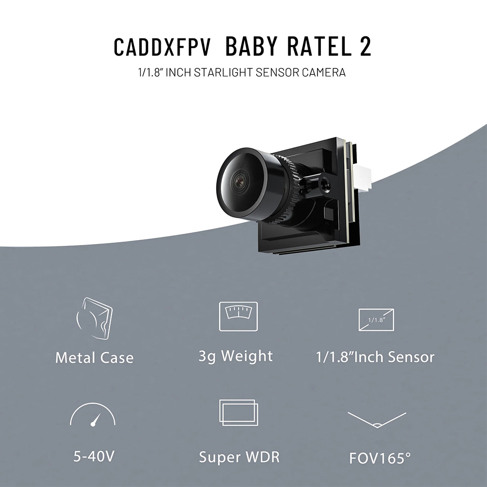 CADDX Micro FPV Camera Ratel 2 – Fpv Drone Camera Bewertung und Preis