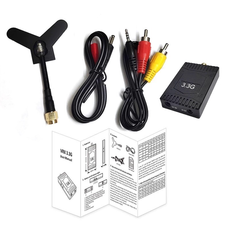3.3GHz FPV VTX/VRX  3W Analog  – Fpv Drone Vtx Bewertung und Preis