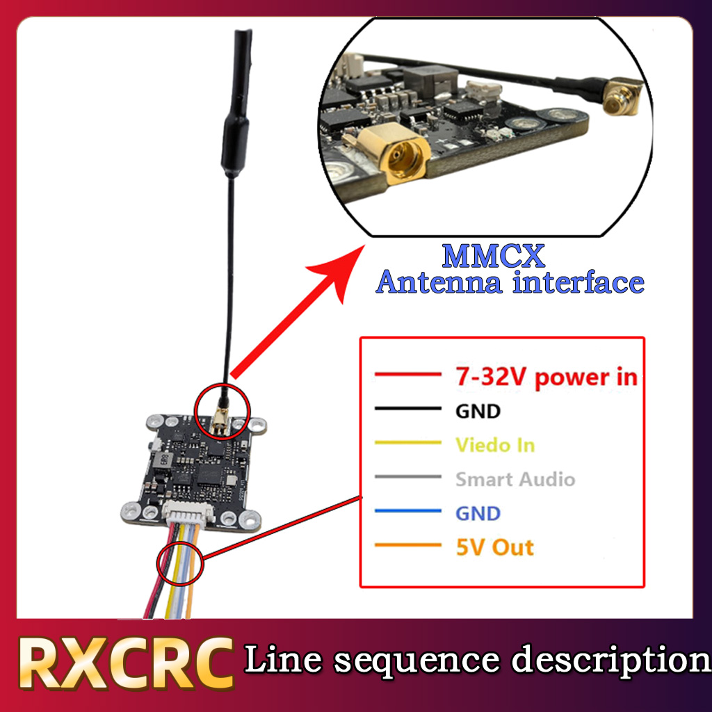 RXCRC 5.8G Module 48CH 1.6W VT – Fpv Drone Frame Bewertung und Preis