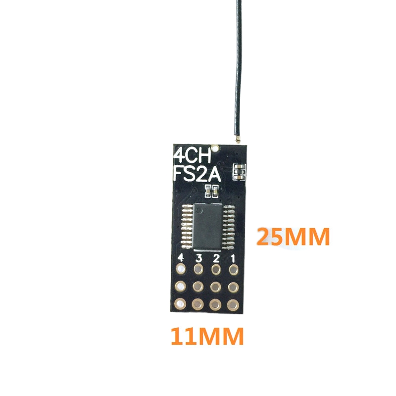 Flysky FS2A Mini Receiver 4CH  – Fpv Drone Flight Controller Bewertung und Preis