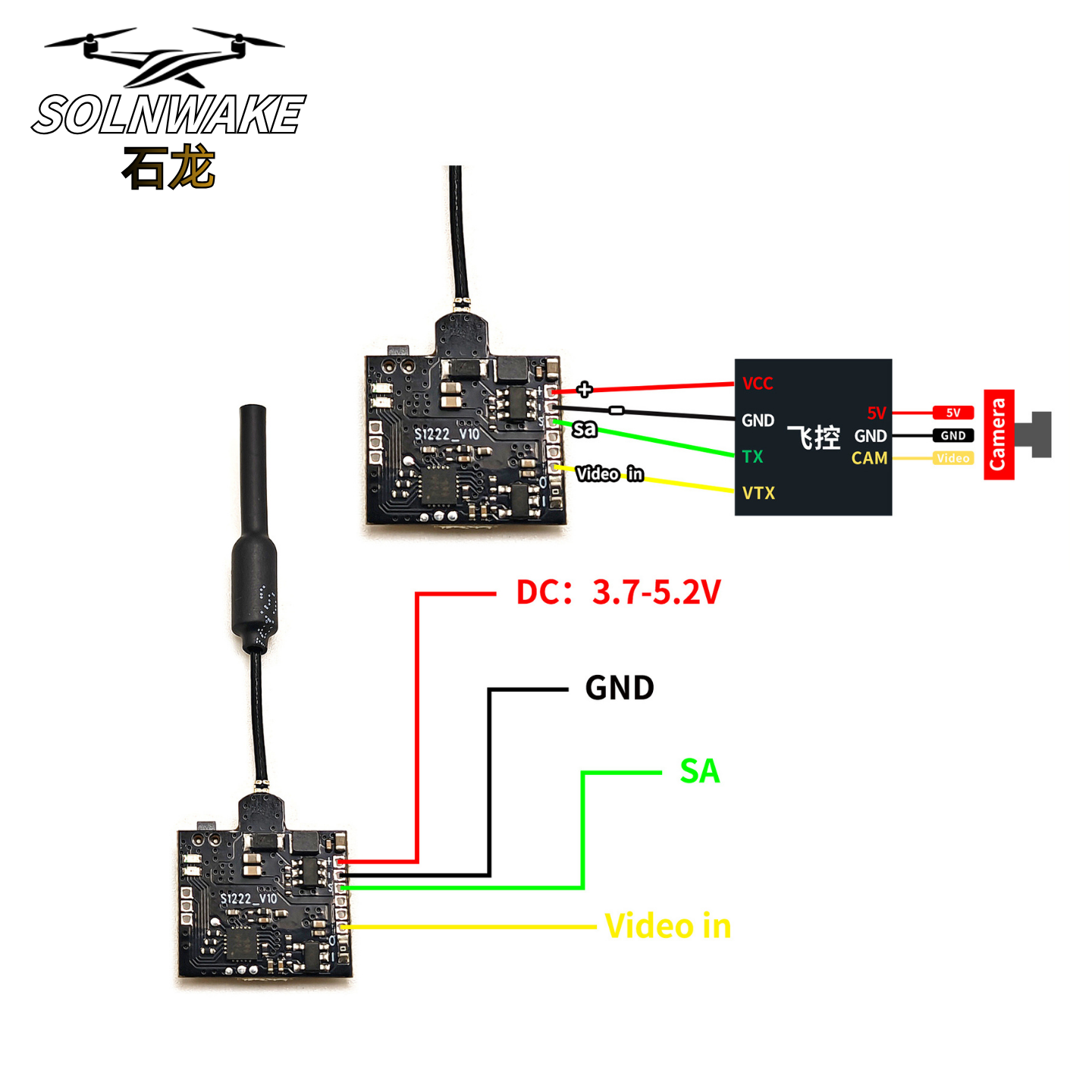 SLONWAKE Nano 5.8G 48CH 200mW  – Fpv Drone Frame Bewertung und Preis