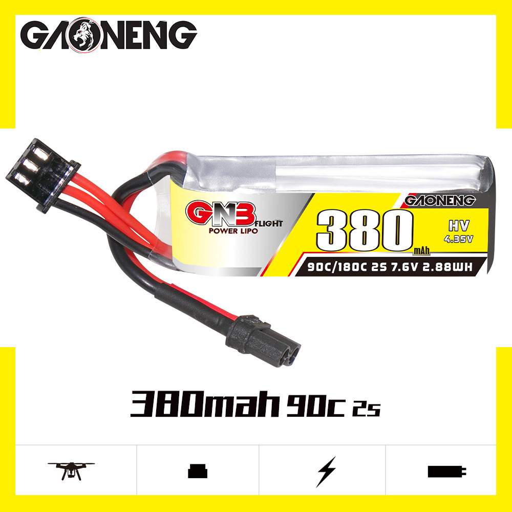 GNB 2S 7.6V 380mAh 90C/180C Li – Fpv Drone Battery Bewertung und Preis