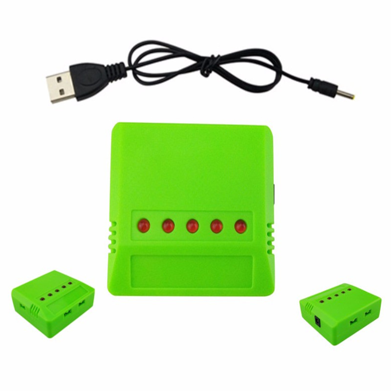 5PCS Cables And 1X 5 In 1 USB  – Fpv Drone Charger Bewertung und Preis