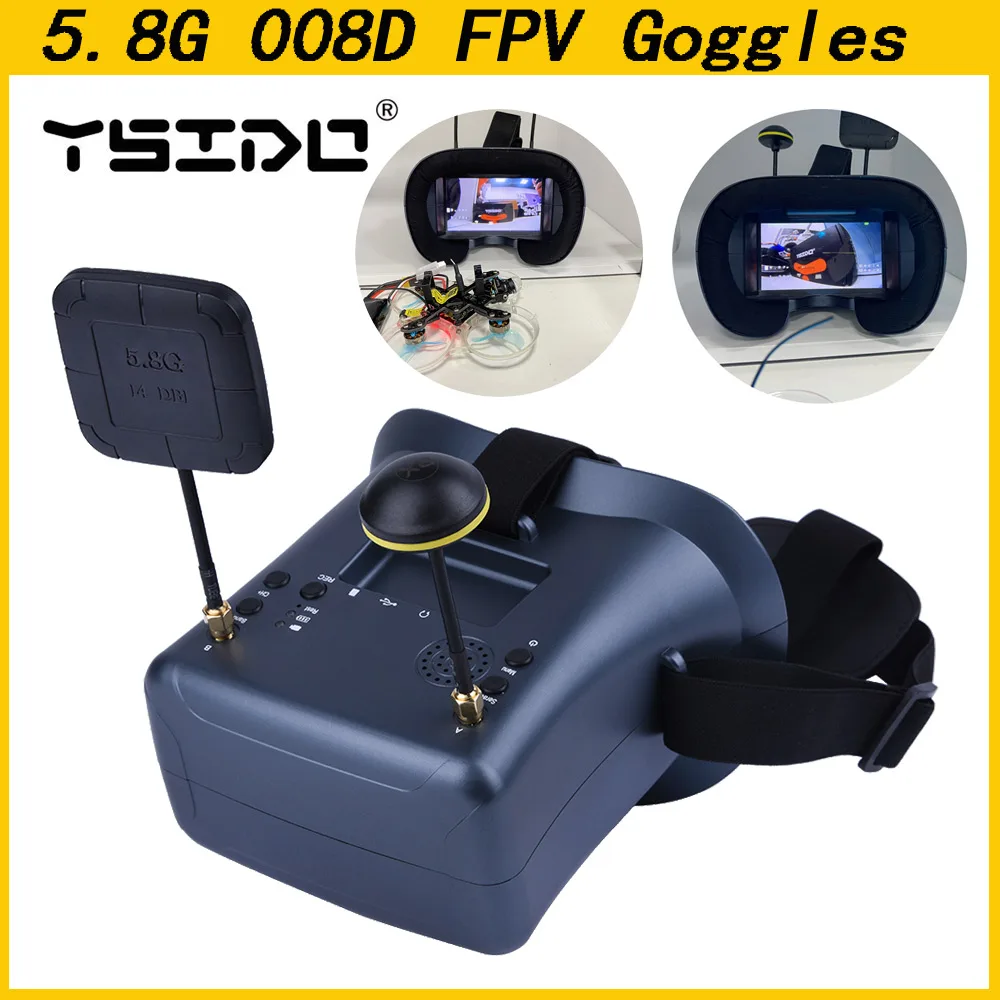 5.8G 40CH 4.3 Inch 800*480 Vid – Fpv Drone Goggles Bewertung und Preis