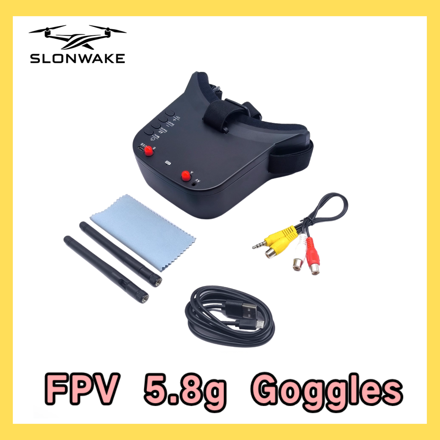 SLONWAKE 5.8G 48CH FPV 400mw V – Fpv Drone Frame Bewertung und Preis