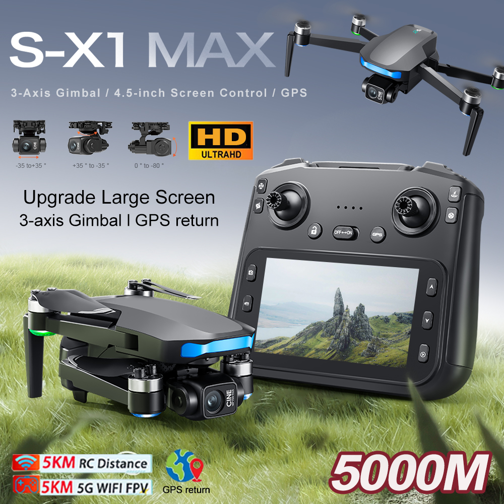 New S-X1 MAX Drone GPS 8K Prof – Fpv Drone Charger Bewertung und Preis