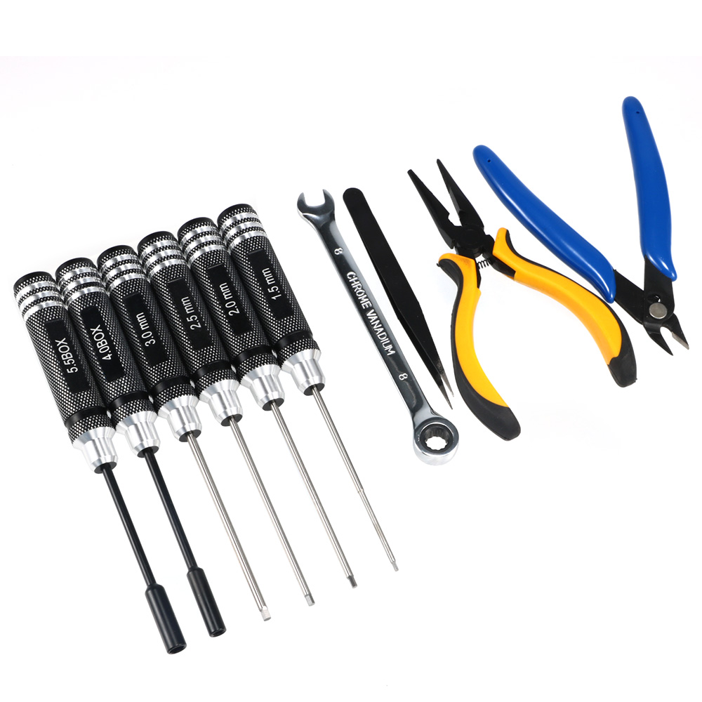 10PCS 10in1 FPV Drone RC Tool  – Fpv Drone Tool Kit Bewertung und Preis