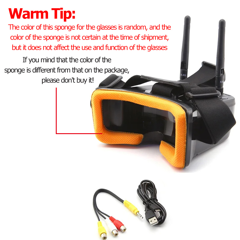 VR009 FPV Video Goggles 3Inch  – Fpv Drone Goggles Bewertung und Preis
