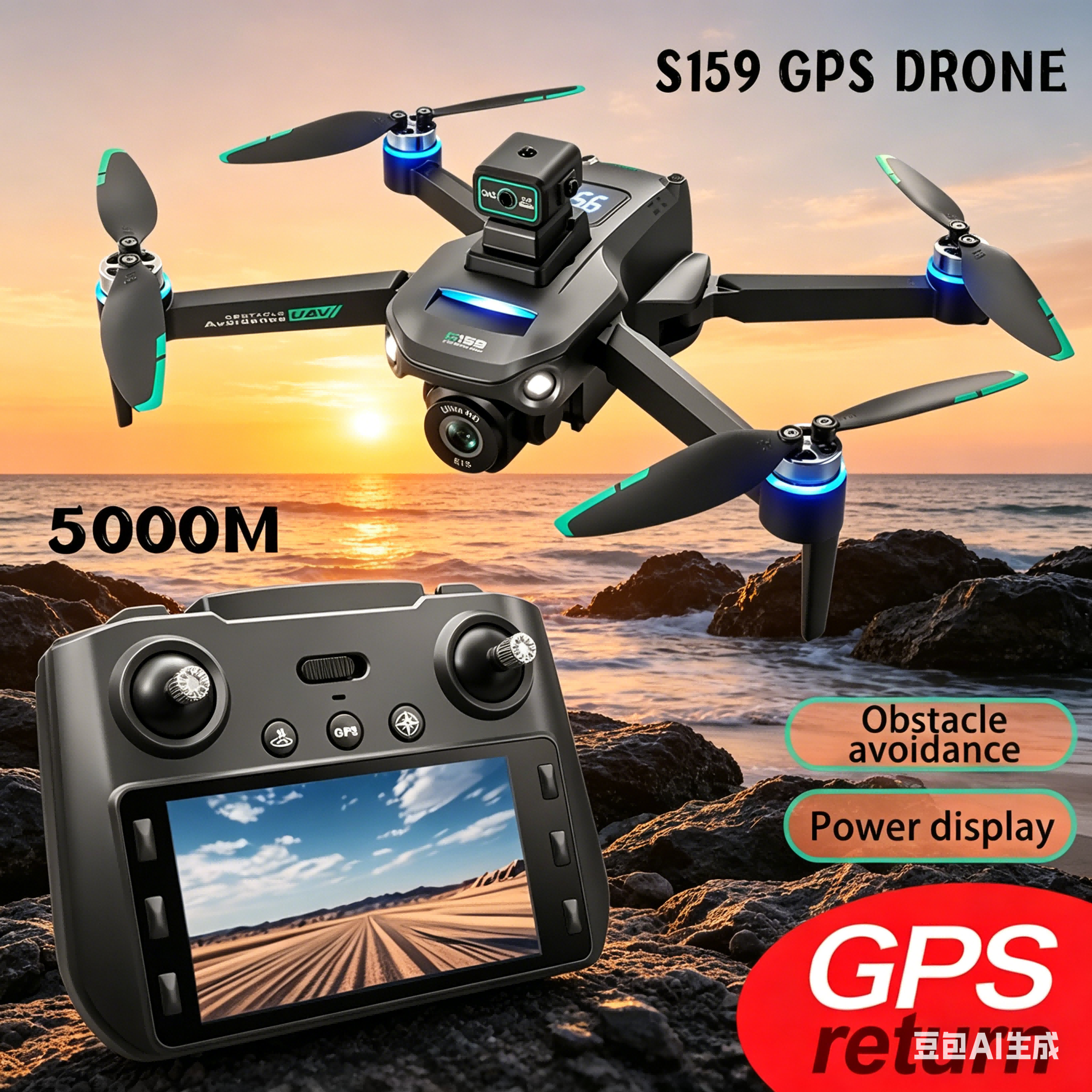 S159 GPS Drone 4K Profesional  – Fpv Drone Charger Bewertung und Preis