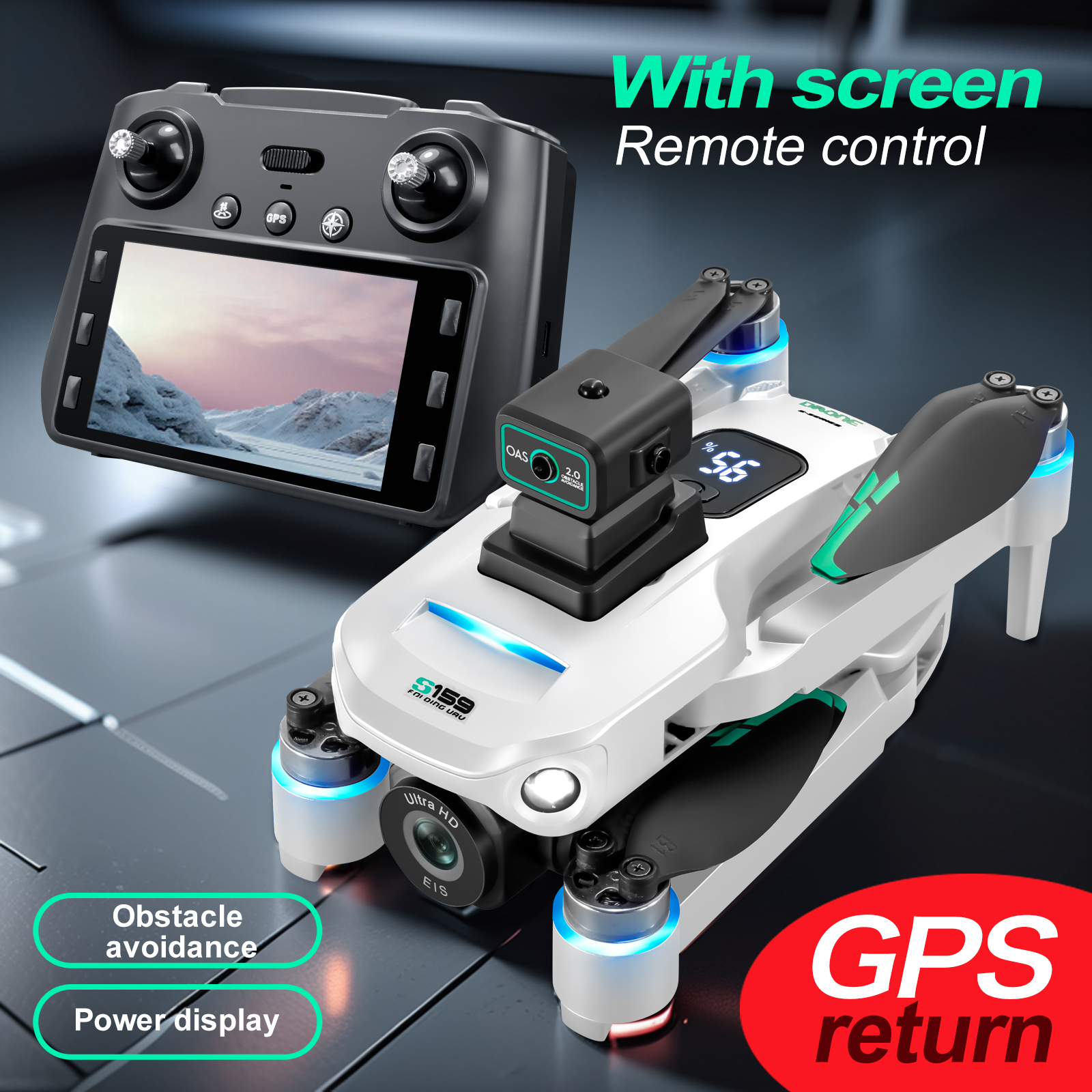 S159 GPS Drone 4K Profesional  – Fpv Drone Charger Bewertung und Preis